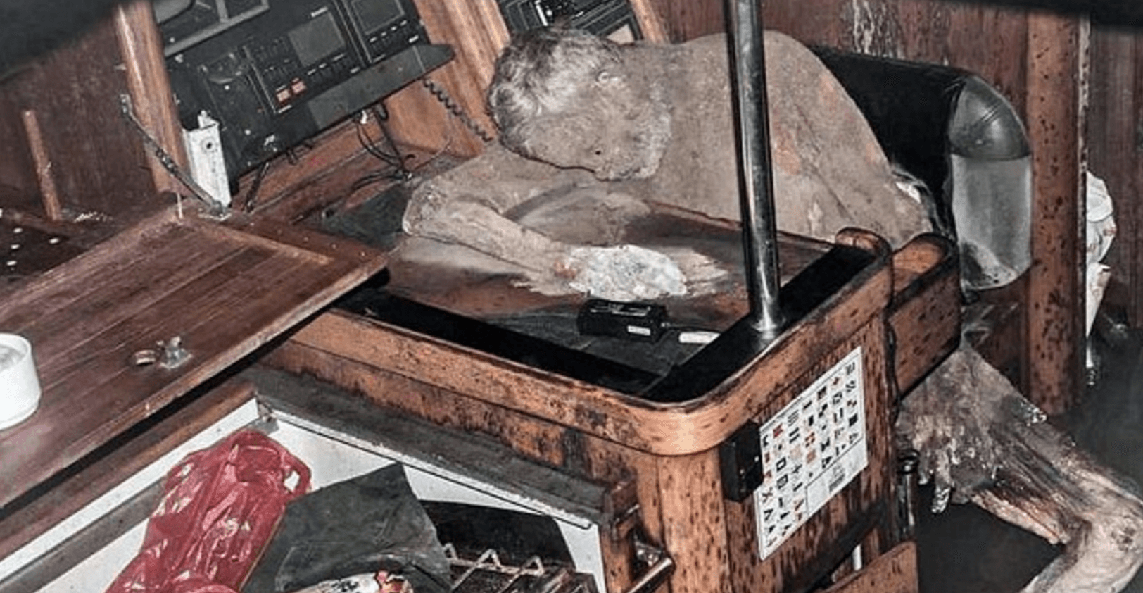 ​Fritz Bajorat kropp hittades mumifierad på en segelbåt.