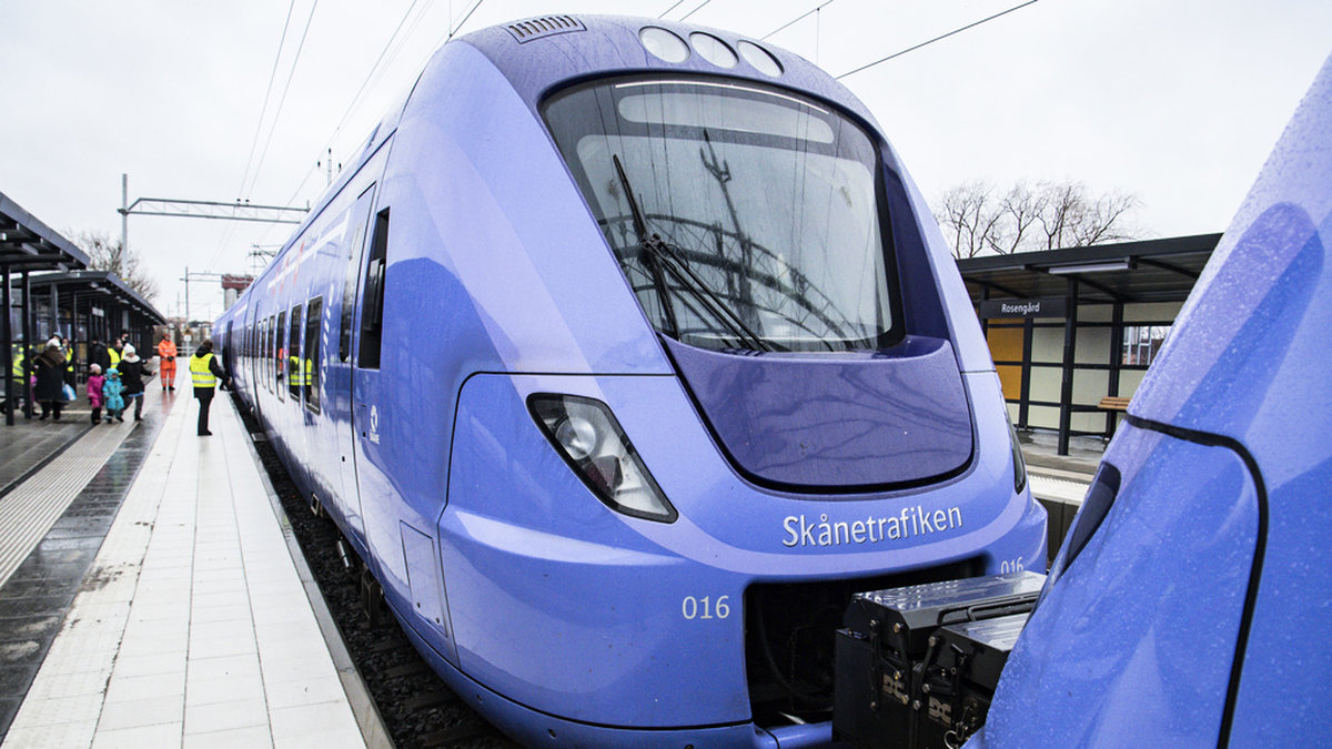Flera nya satsningar har godkänts av regeringen för att stärka tågtrafiken i Skåne. Arkivbild.