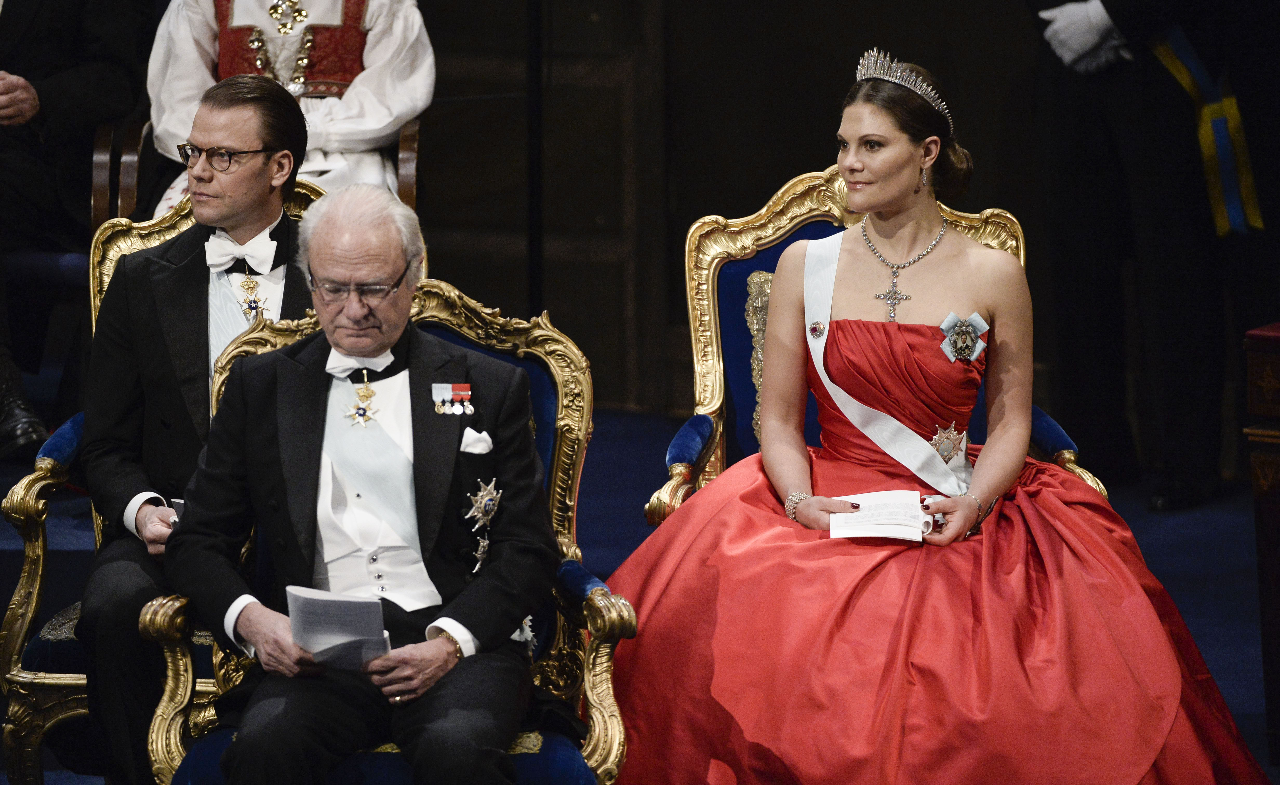 Även Sofia Hellqvists blivande svärfar och svägerska fick följa med! Även Sofia Hellqvists blivande svärfar och svägerska fick följa med!
