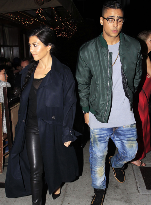 Kourtney Kardashian och P Diddys son Quincy var på dejt i Los Angeles. Kourtney Kardashian och P Diddys son Quincy var på dejt i Los Angeles.