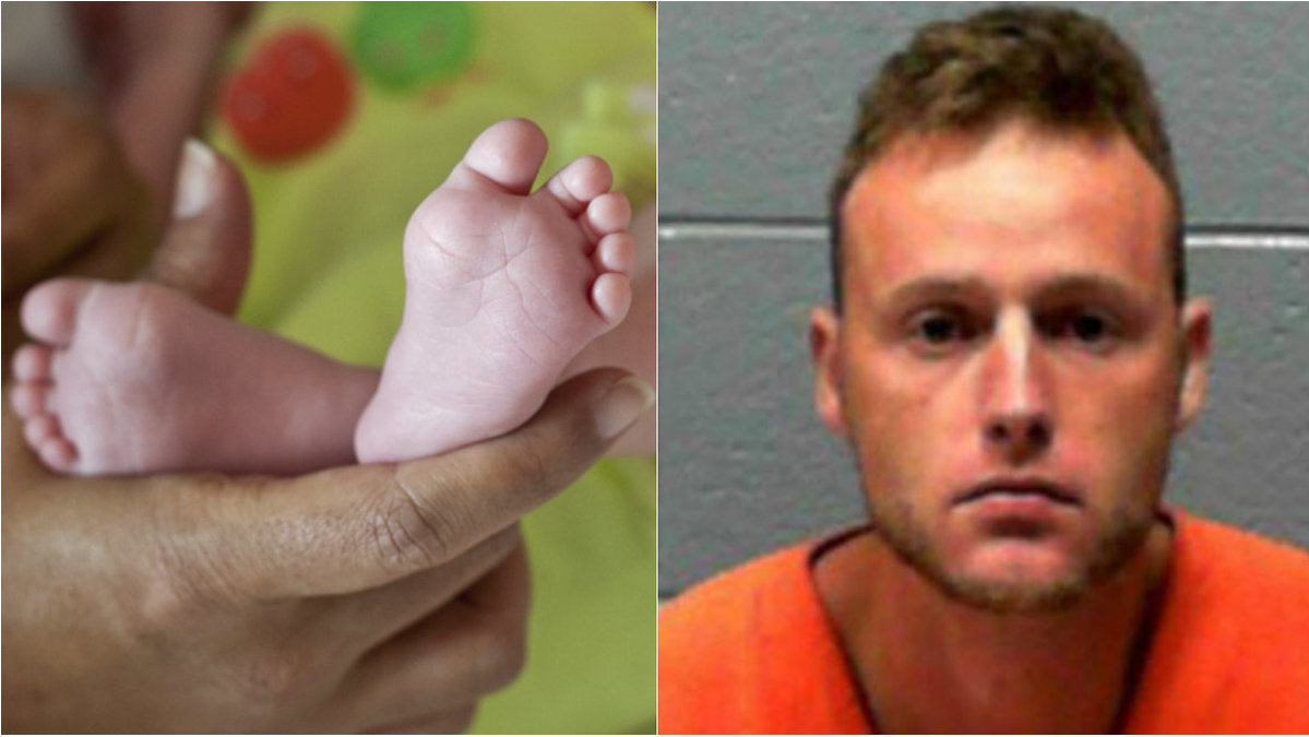 En 32-årig man har gripits misstänkt för sexuella övergrepp på flickvännens 9 månader gamla bebis.