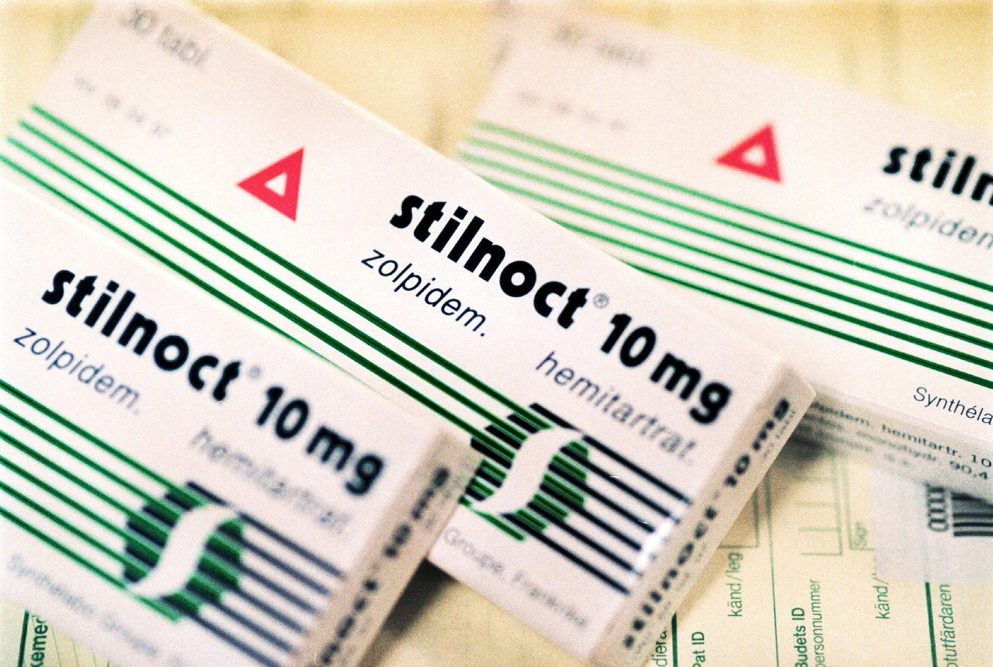 Stilnoct är ett av de preparat som skrivits ut av läkaren.