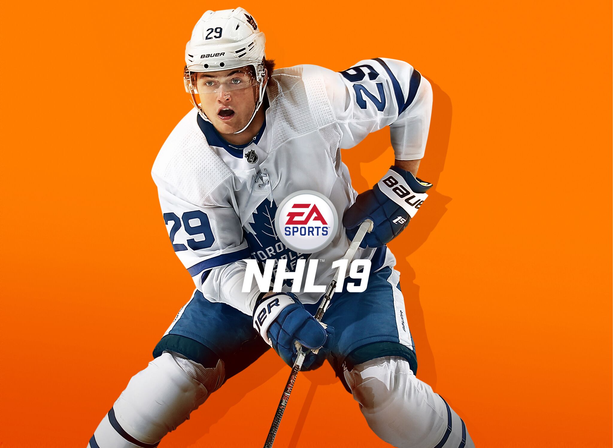 William Nylander på omslaget för NHL 19. William Nylander på omslaget för NHL 19.