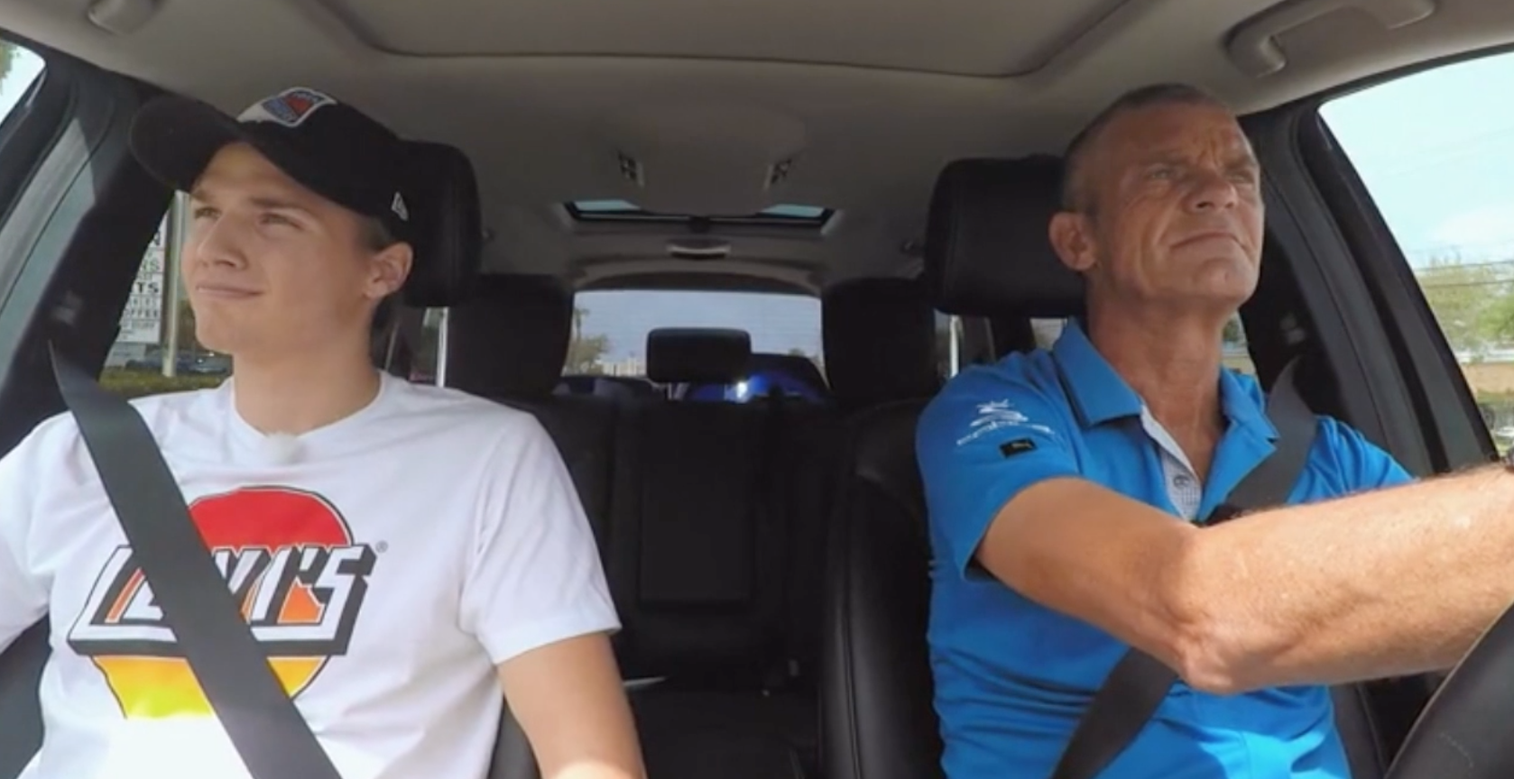 Stel biltur med Jesper Parnevik Stel biltur med Jesper Parnevik
