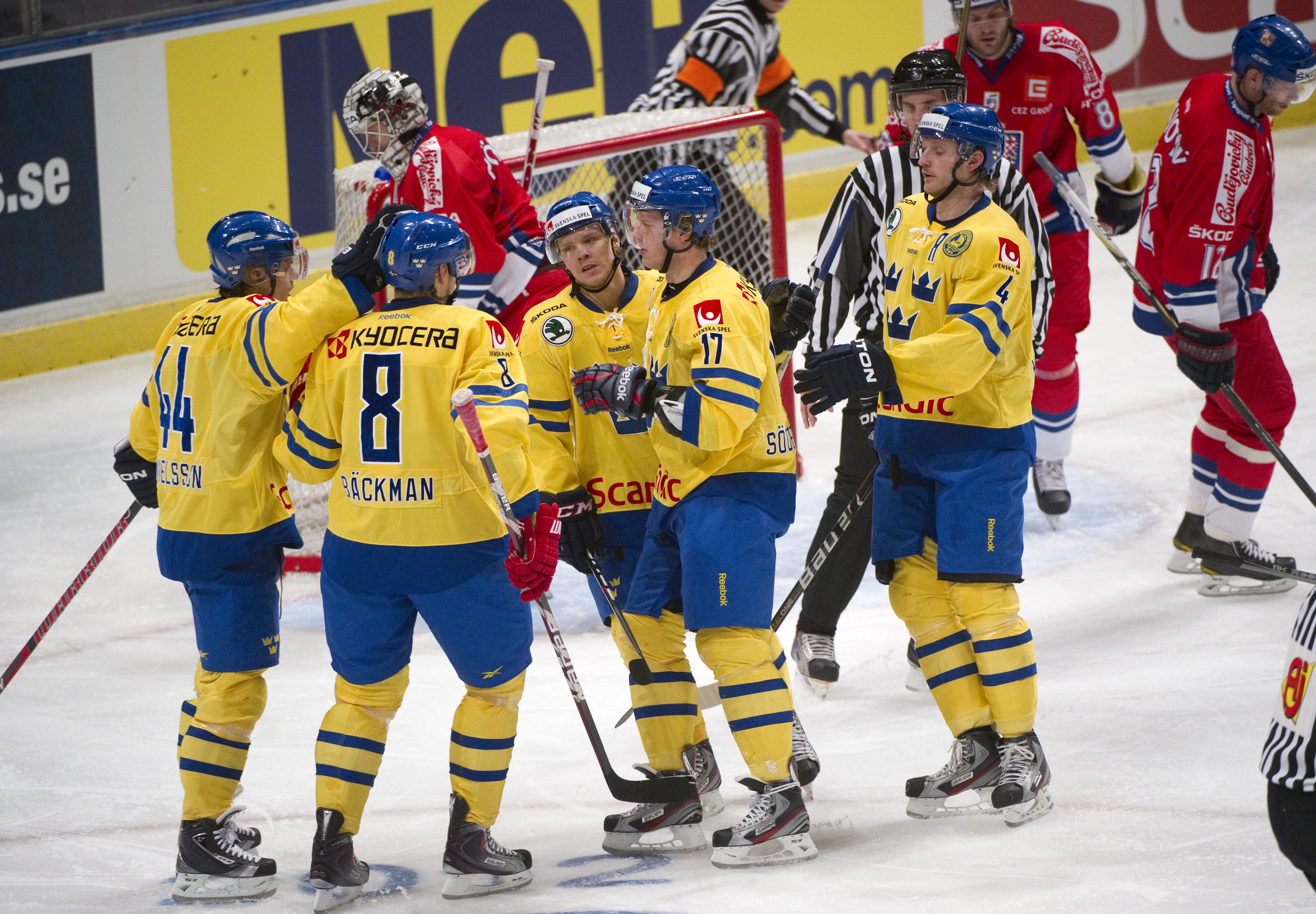 Modos Niklas Danielsson satte 1-0.