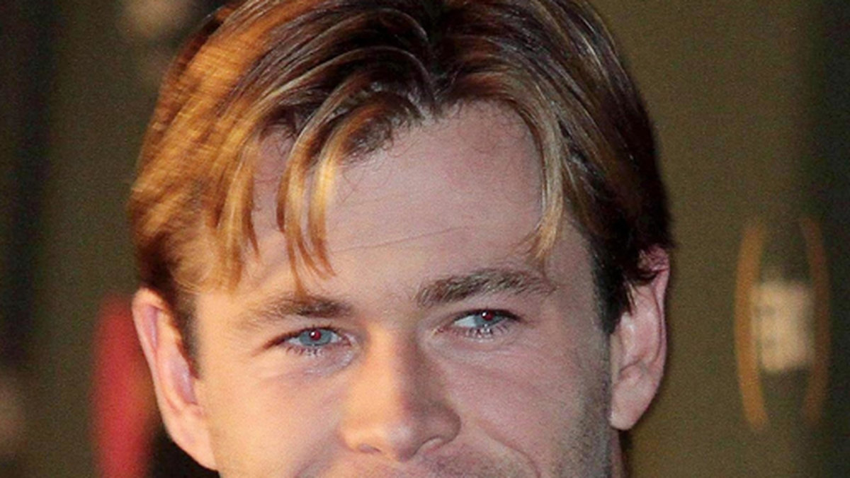 Chris Hemsworth på röda mattan.