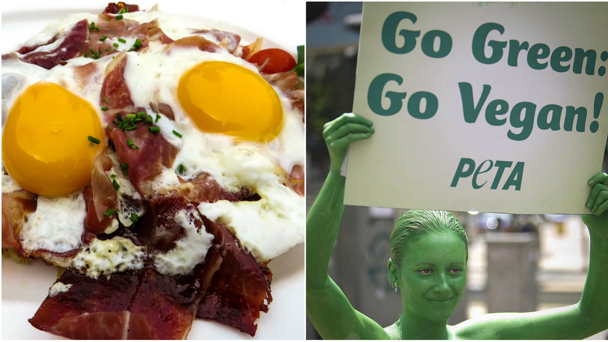 PETA kräver nu att Bacon och ägg-bukten får ett mer vegan-vänligt namn.
