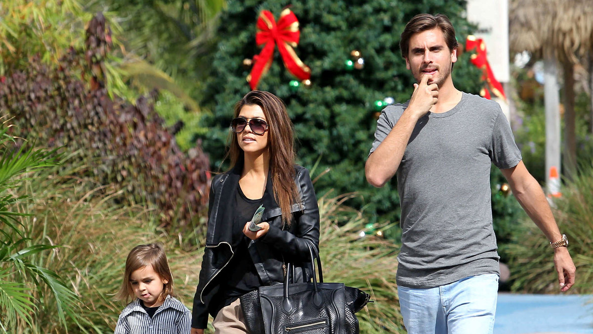 Kims syster Kourtney Kardashian har barn tillsammans med Scott Disick. 