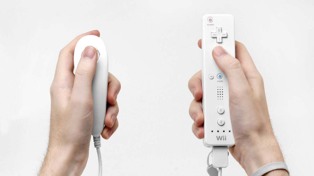 Så här ser det ut när man använder Wii Remote.