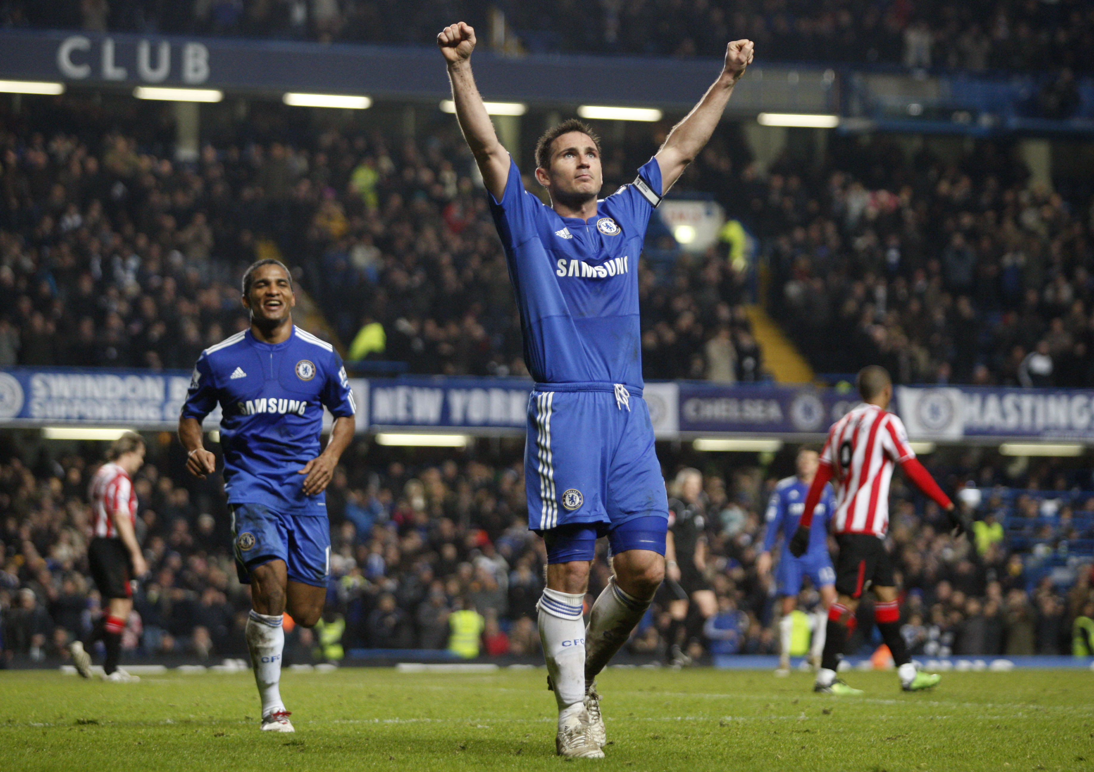 Frank Lampard visade mästerlig klass och bidrog med två mål i Chelseas 7-2-seger mot stackars Sunderland. 