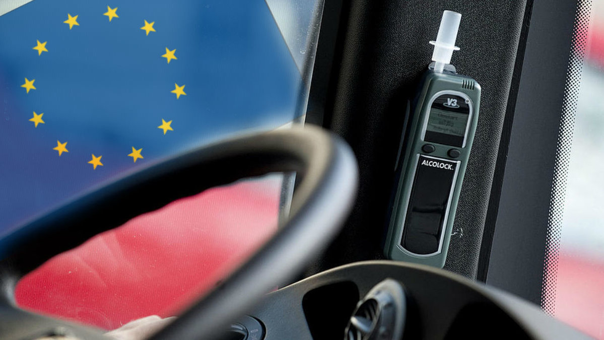EU:s nya förslag är alkolås i alla nya bilar som säljs från och med 2021.