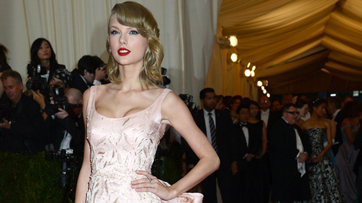 Taylor Swift på modegala i New York i somras. 