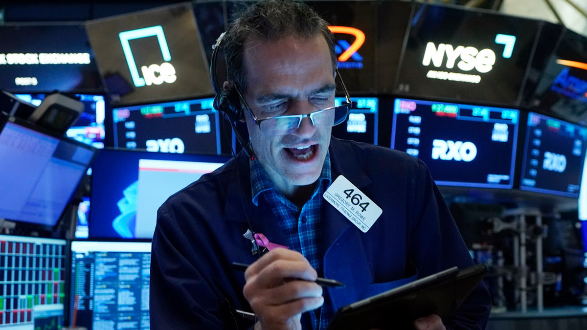Det var hög aktivitet och stigande kurser på Wall Street på tisdagen. Arkivbild.