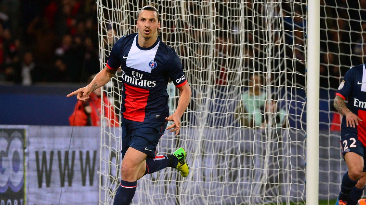 Zlatan leder skytteligan i Ligue 1 med sina 25 mål hittills.
