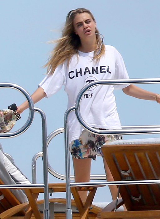 Cara Delevingne i Chanel. Cara Delevingne i Chanel.