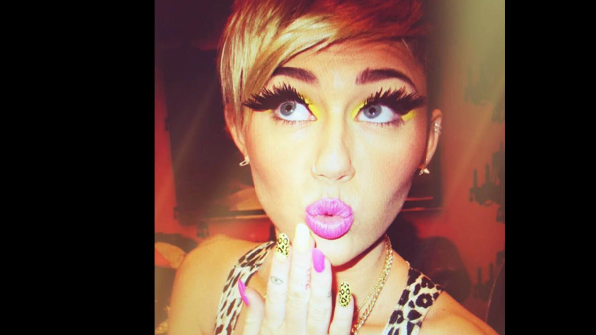 Miley Cyrus satsar mest på att vara snygg, tydligen.