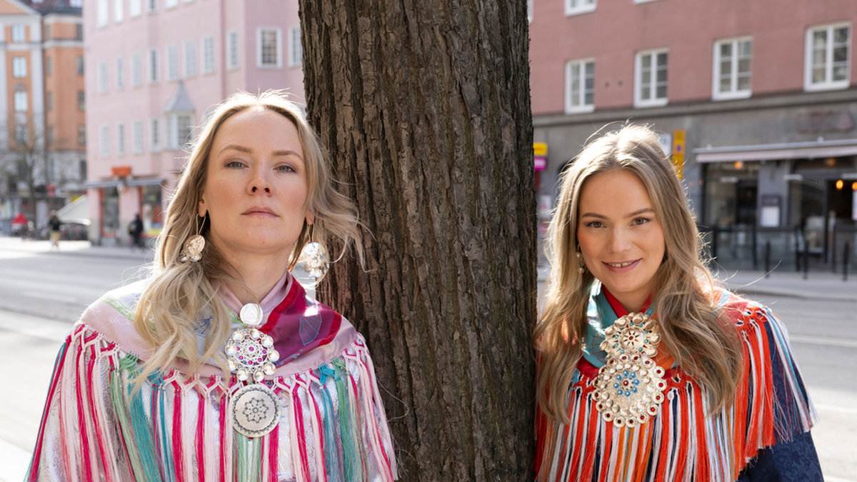 Regissören Elle Márjá Eira och skådespelaren Elin Oskal gör båda långfilmsdebut med 'Stöld'.