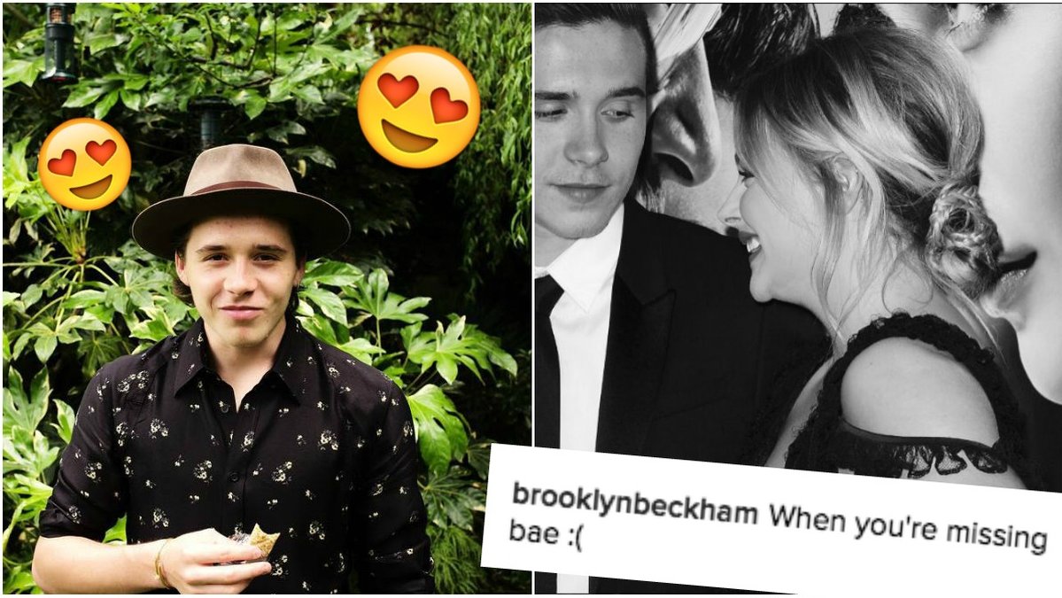 Brooklyn Beckham sätter hjärtan i brand efter sina kommenterar på Instagram.