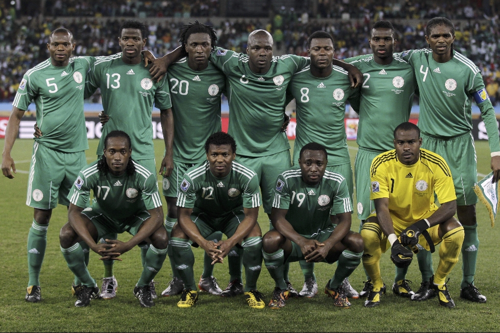 Nigeria stoppas från all internationellt tävlande i två år.