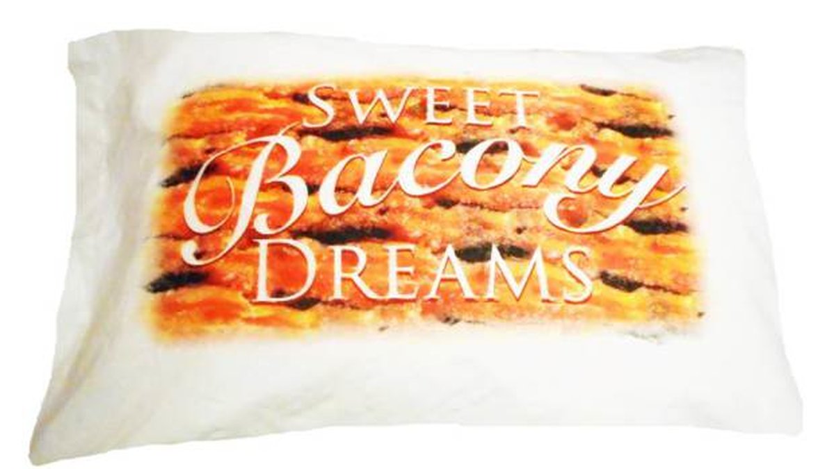 Det finns också en bacondoftande kudde för sköna drömmar. 