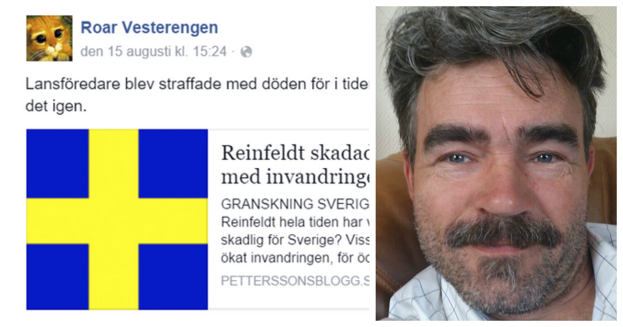 Fredrik Reinfeldt, Falköping, Sverigedemokraterna