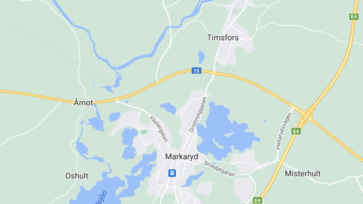 Google maps, Markaryd