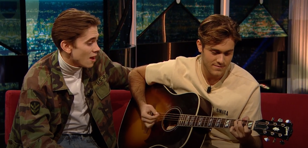 Felix Sandman och Benjamin Ingrosso Felix Sandman och Benjamin Ingrosso