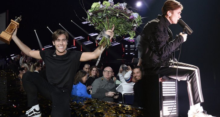 Felix Sandman, Benjamin Ingrosso, Melodifestivalen 2018, Breaking news