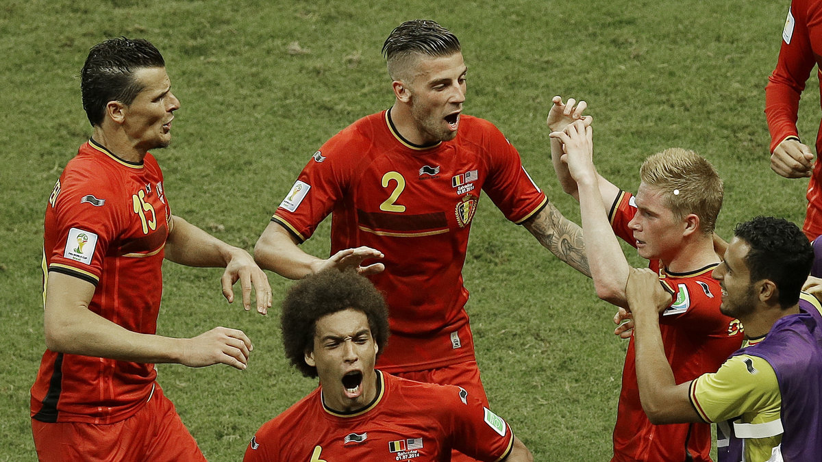 Belgien vann med 2–1 efter förlängning. 