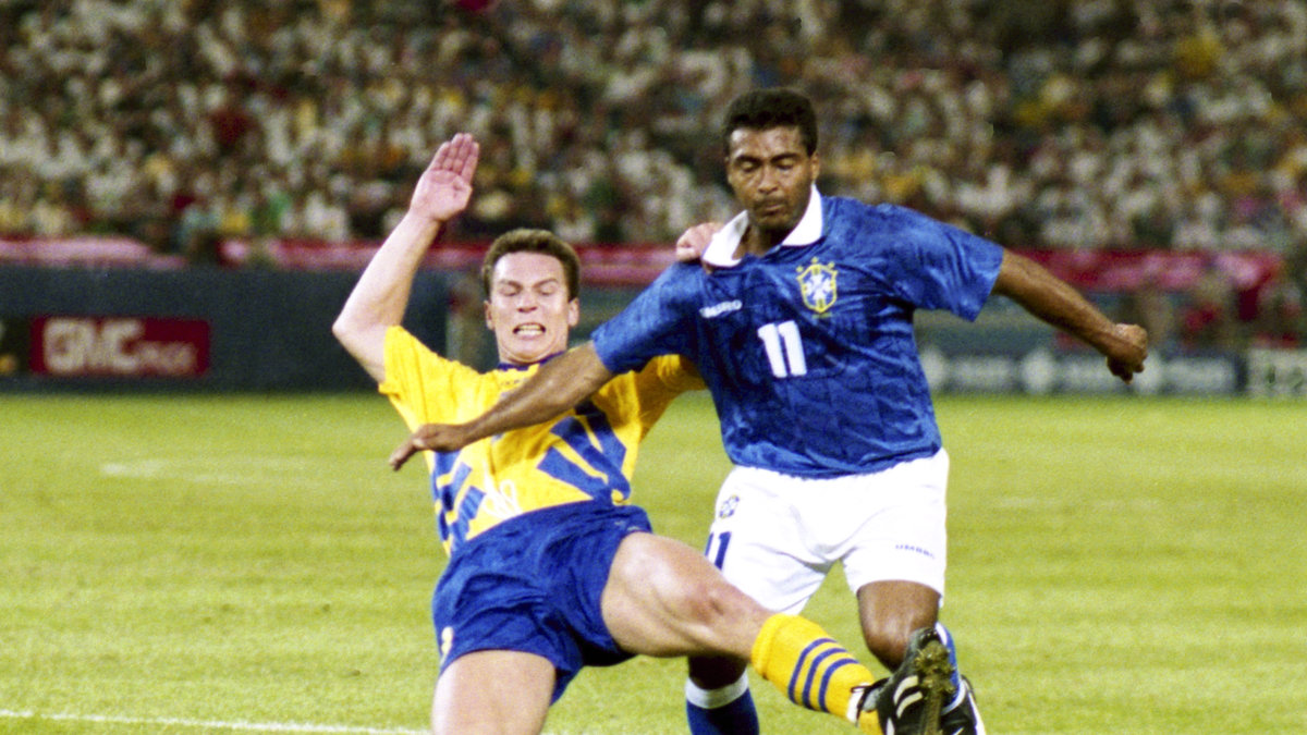 Romario såg till att Sverige missade VM-finalen 1994. 