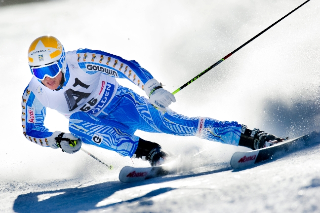 André Myhrer, Alpint, Slalom, skidor