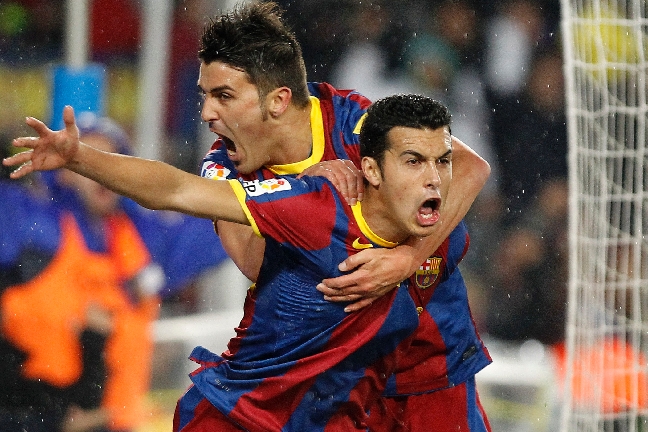 Pedro gjorde 2-0-målet.