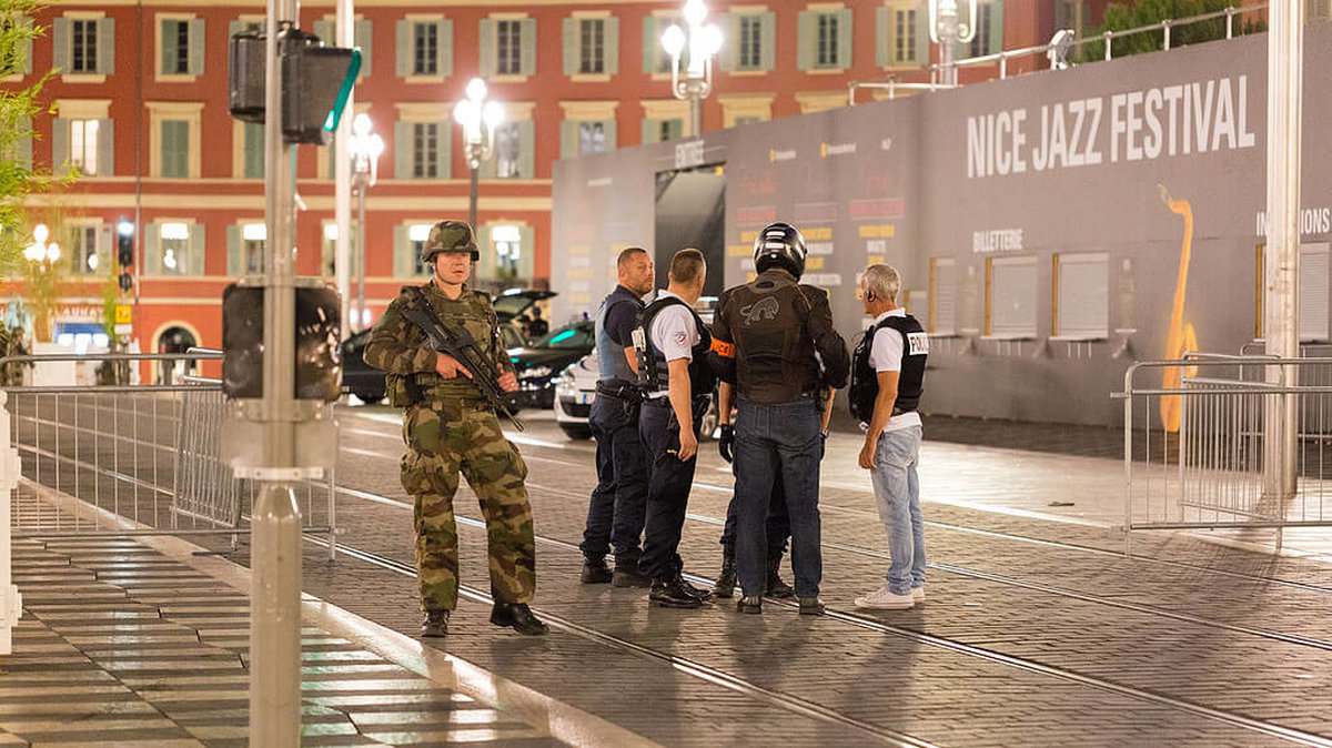 Händelsen inträffade i Nice, Frankrike. 