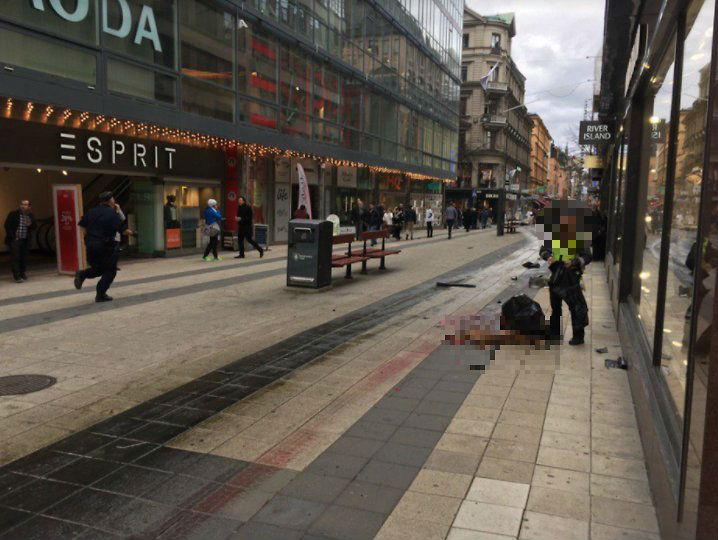 Drottninggatan terror Parkeringsvakt