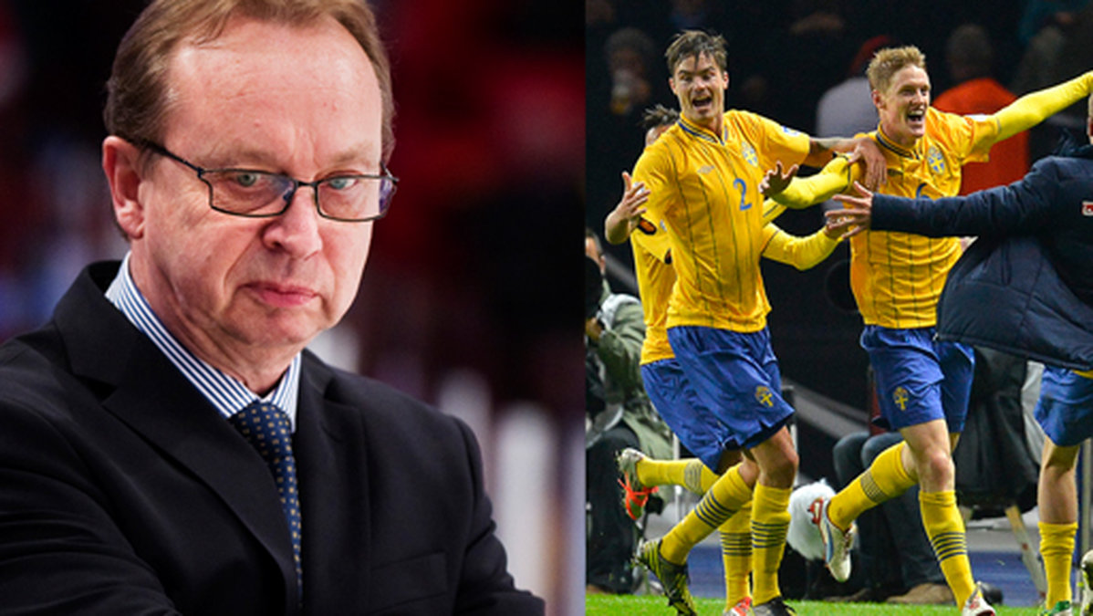 Pär Mårts tycker att Tre Kronors historiska vändning mot Finland är lika stor som landslagets bragd mot Tyskland.