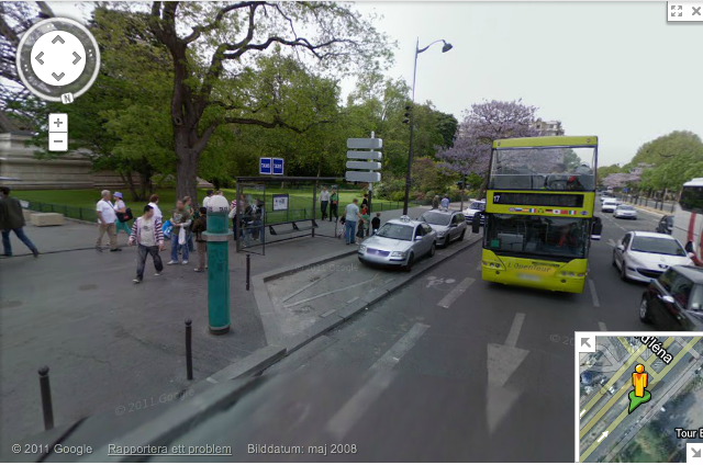 Google Street View, gör det möjligt för dig att "promenera" på kartan