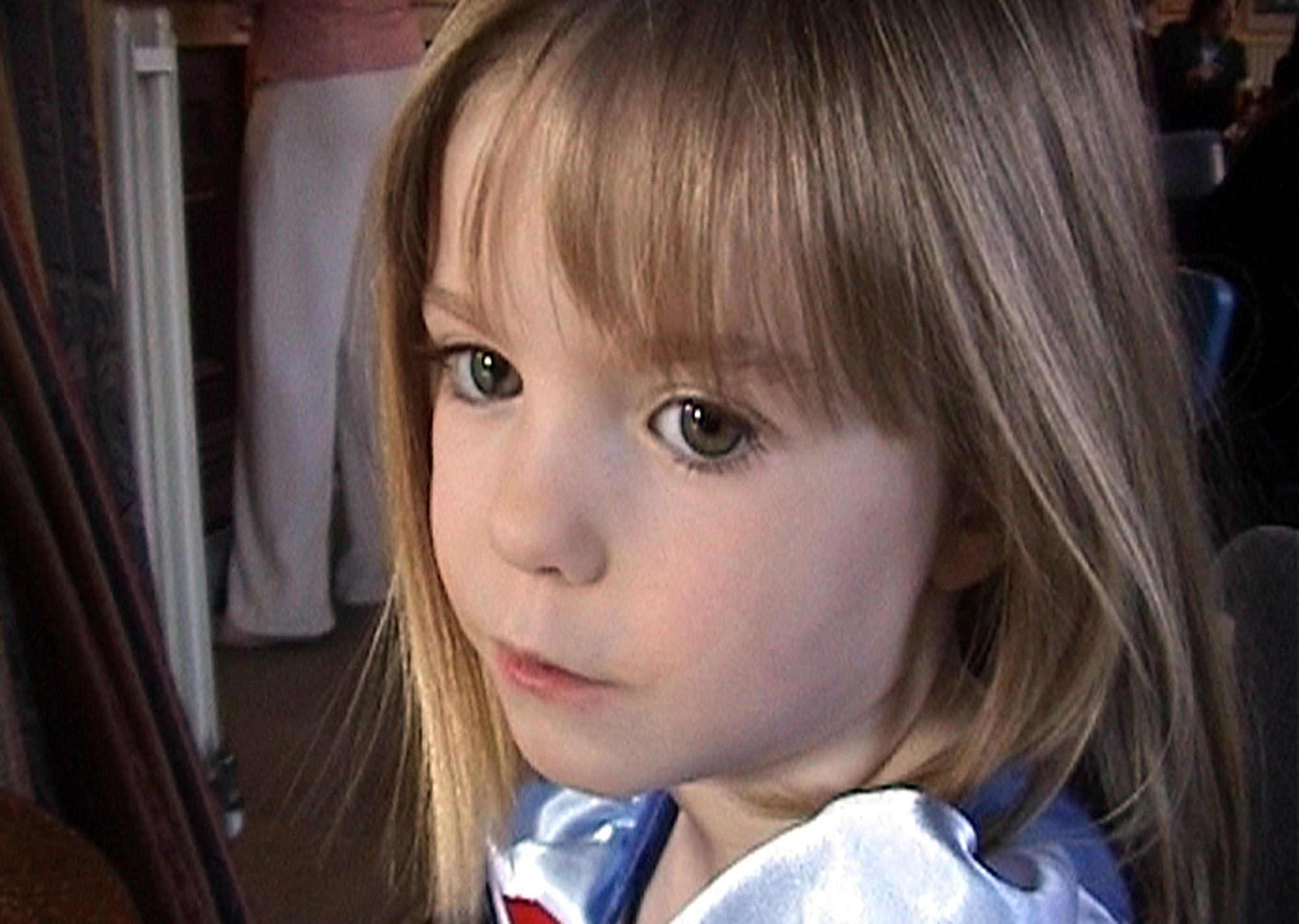 Treåriga Madeleine McCann försvann den 3 maj 2007.