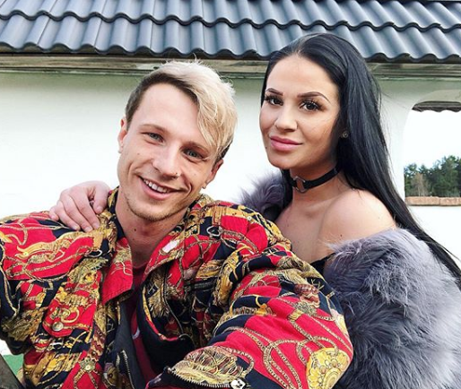 Alexandra Kahn med pojkvännen Alexandra Kahn med pojkvännen
