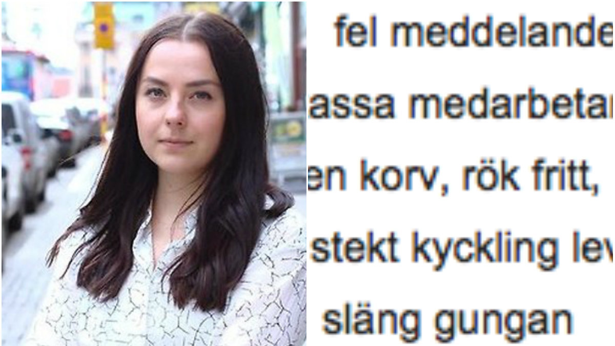 Emma Lindström tycker det är omodernt att håna särskrivningar.