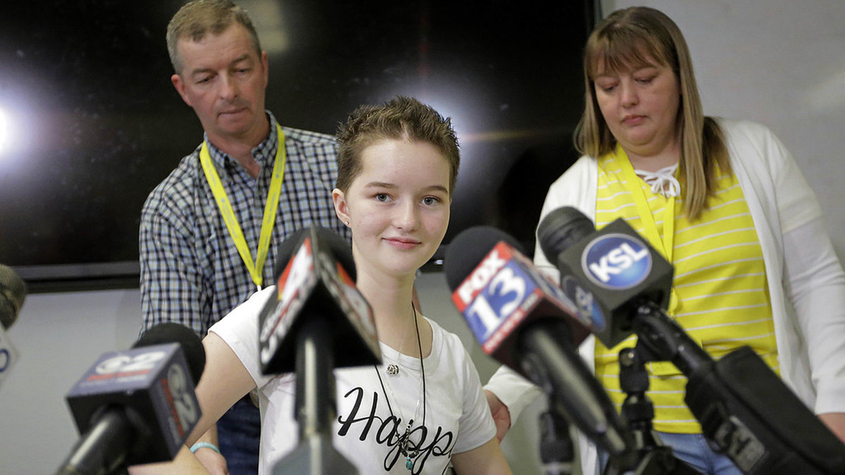 Det var i februari tidigare i år som Deserae Turner, 14, blev lämnad i ett dike efter att ha blivit skjuten i huvudet i Utah, USA.