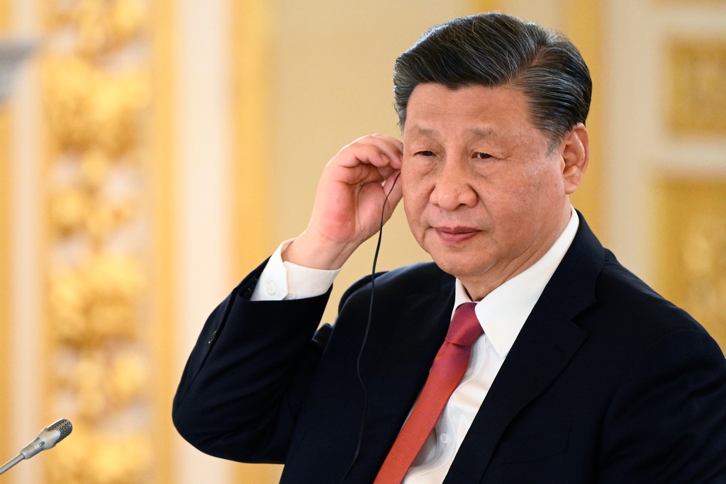 Projektet Ett bälte, en väg (BRI) lanserades av president Xi Jinping 2013. Arkivbild.