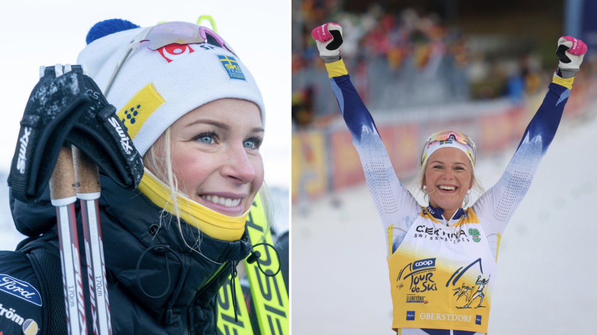 Frida Karlsson går mot en vinst i Tour de ski 2022