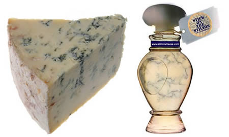 5. Stiltons ostparfym: En jordnära och fruktig doft av deras blåmögelost.