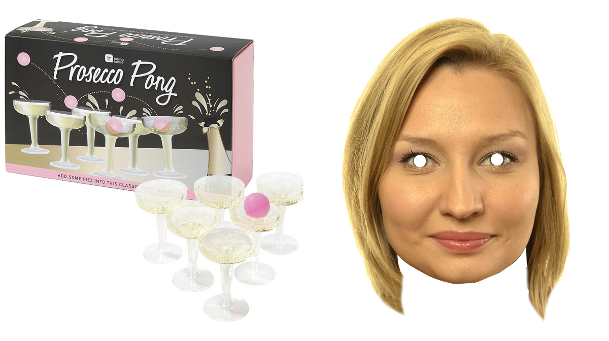 Prosecco pong till Ebba Busch Thor Prosecco pong till Ebba Busch Thor
