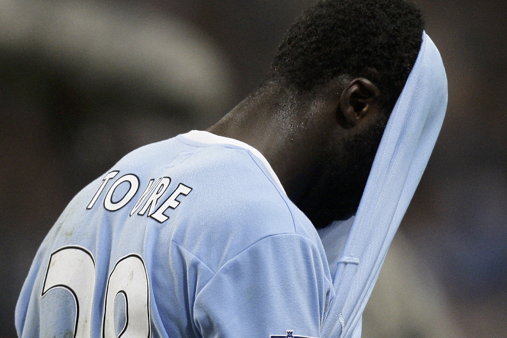 Kolo Touré, Dopning, Premier League, Manchester City
