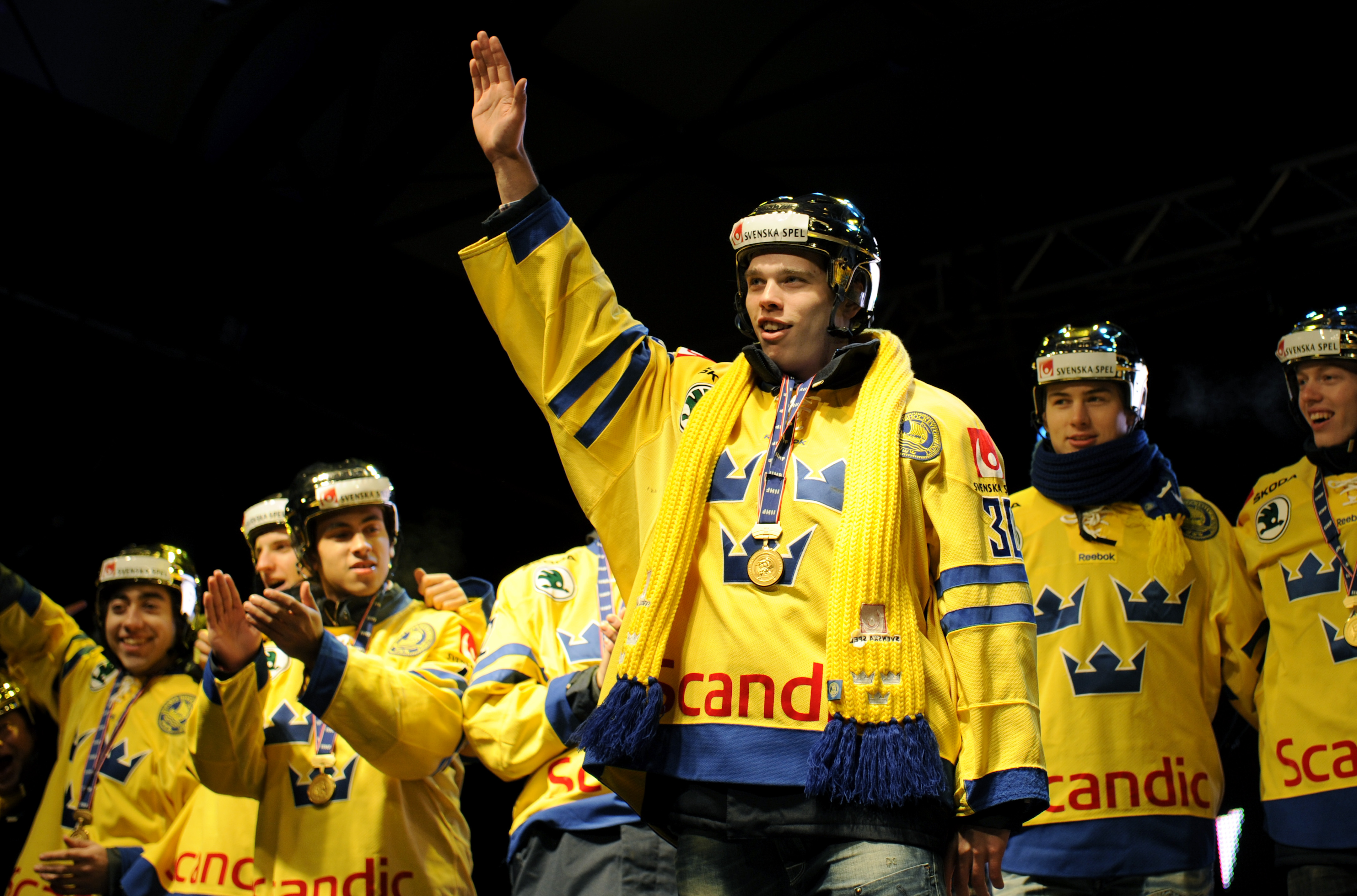 Målvakten Johan Gustavsson höll nollan i finalen.
