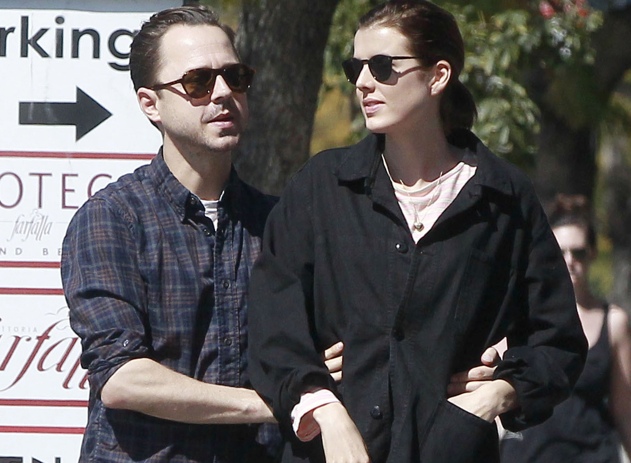 Agyness Deyn and Giovanni Ribisi. Agyness Deyn and Giovanni Ribisi.