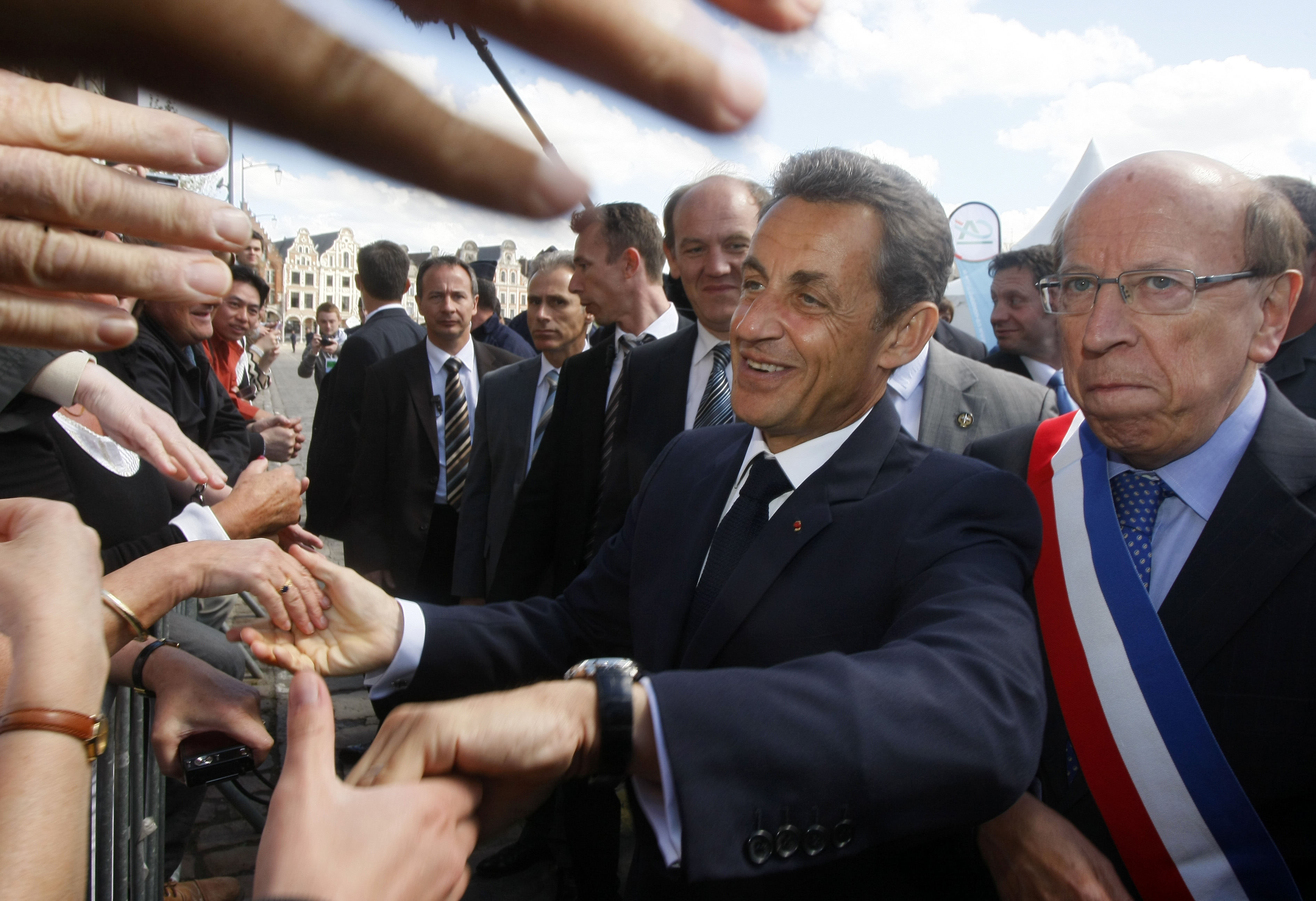 President Sarkozy kan ha fått en livlina inför valet 2012.