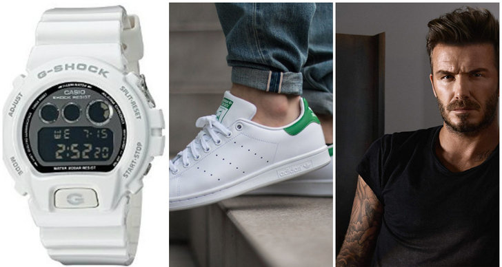 En snygg klocka, ett par sneakers eller kanske David Beckhams senaste parfym? Det finns mycket att överraska honom med i jul