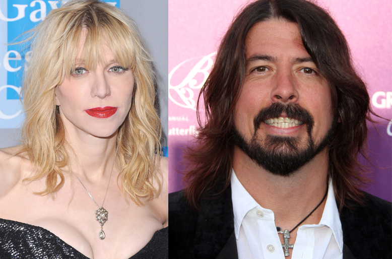 Courtney love gör ingen hemlighet av att hon hatar den före detta Nirvana-trummisen Dave Grohl, nu medlem i Foo Fighers. Ända sedan Kurt Coabain dog har de bråkat om vem som äger rättigheterna till Nirvanas musik. Något hon gjorde talade om i en talk show Courtney love gör ingen hemlighet av att hon hatar den före detta Nirvana-trummisen Dave Grohl, nu medlem i Foo Fighers. Ända sedan Kurt Coabain dog har de bråkat om vem som äger rättigheterna till Nirvanas musik. Något hon gjorde talade om i en talk show